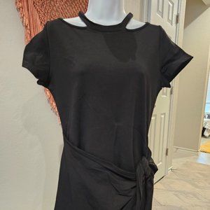 Junie Black Bow Dress